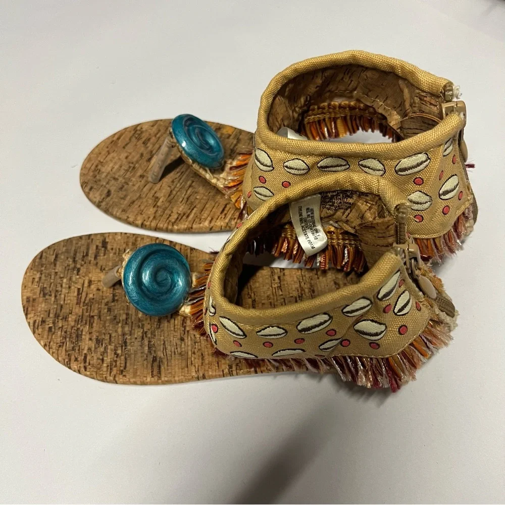 Disney Moana Costume Shoes for Kids Multi‎ Size 2/3